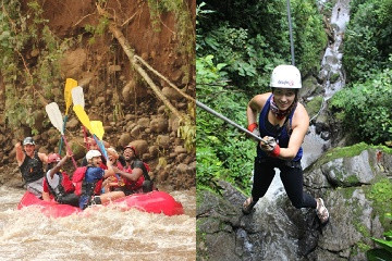 Canyoning with Rafting in Arenal