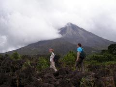 Escalando el volcán