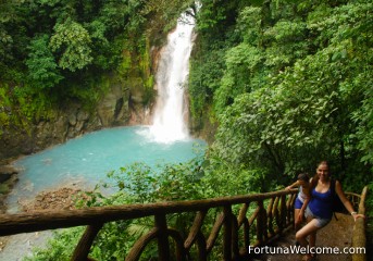 Witness the stunning blue color of the Celeste River with our tour!