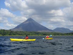 Kayak en Arenal