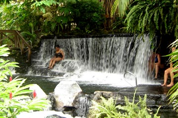 Tabacon is one of the top hot spring resorts in La Fortuna!