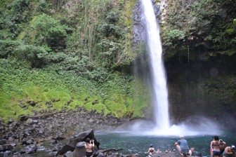 Fortuna waterfall river