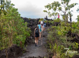 Volcano hiking