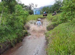 Passing through streams