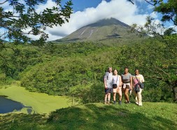 Arenal volcano hike