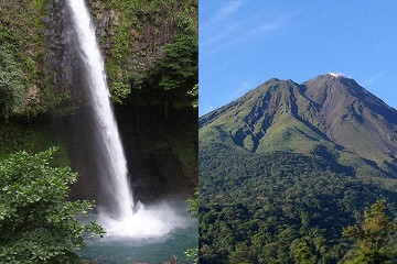 Caminata al Volcán Arenal y Catarata La Fortuna