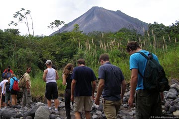 Caminata en el Volcán Arenal