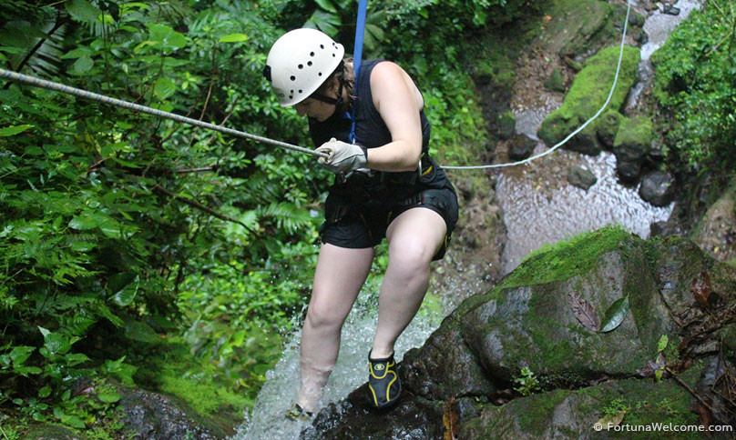 Canyoning with Rafting in Arenal