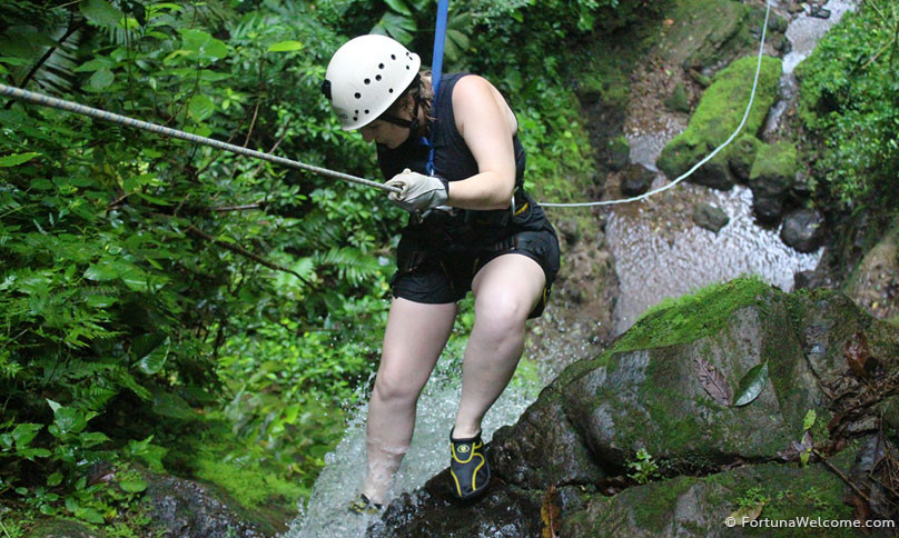 Canyoning y Rafting en La Fortuna