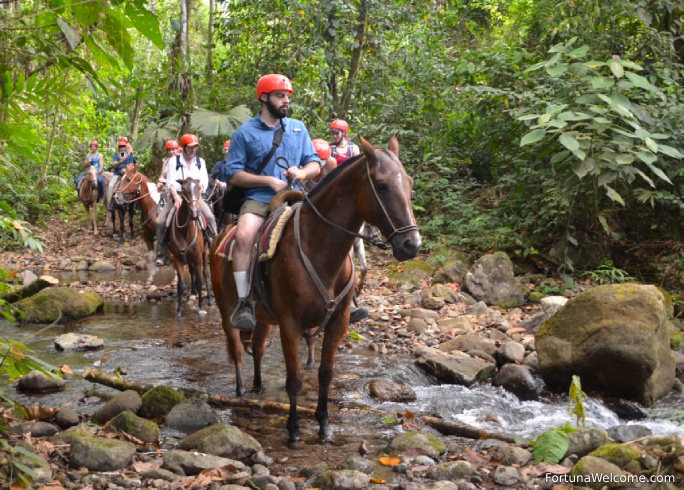 Horseback Riding to La Fortuna Waterfall