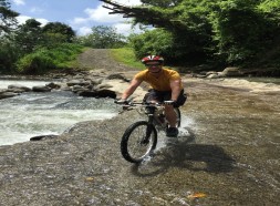 Crossing the river