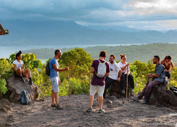 Volcano Hike with Ecotermales Hot Springs